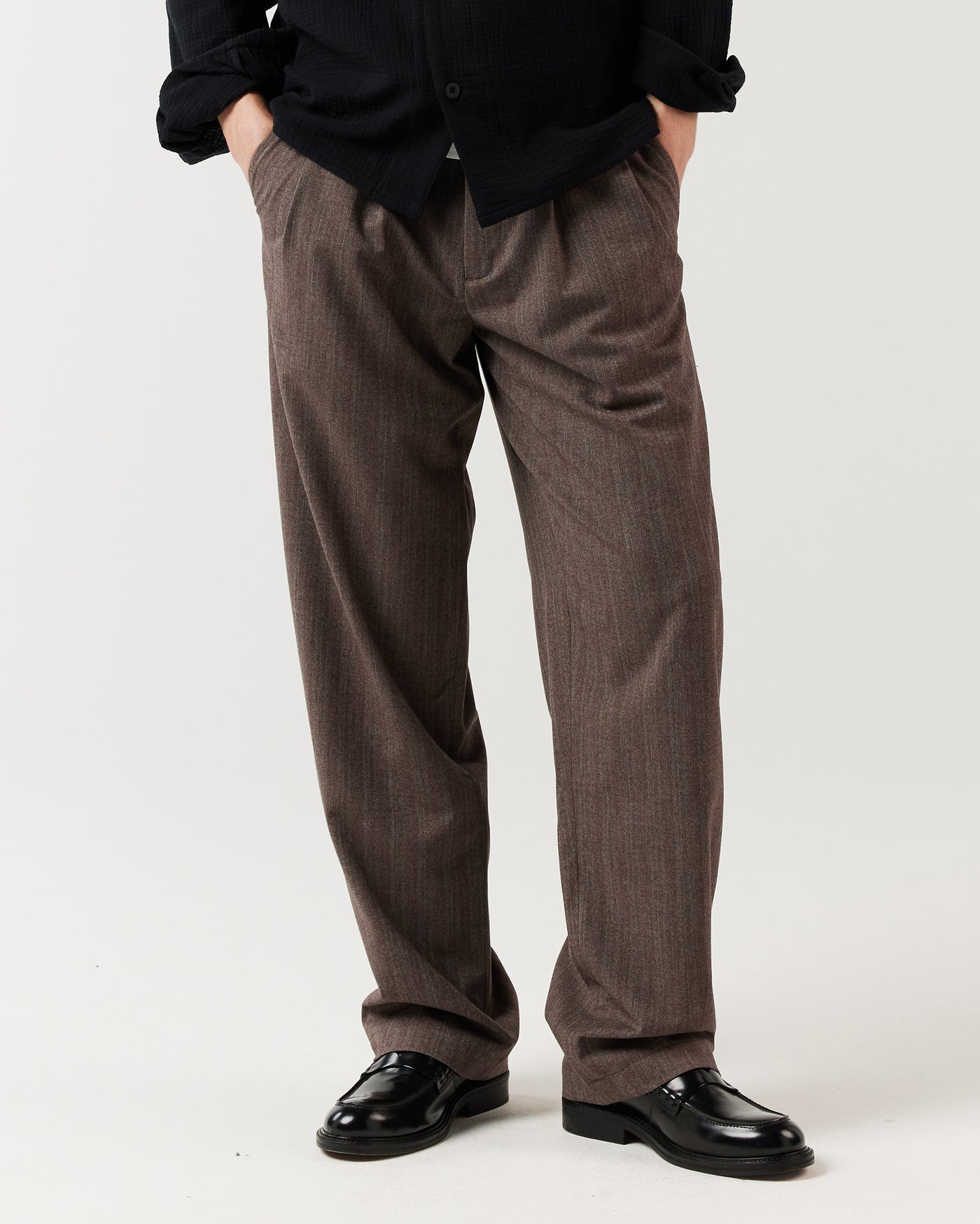 Pleated City Pant - Ember