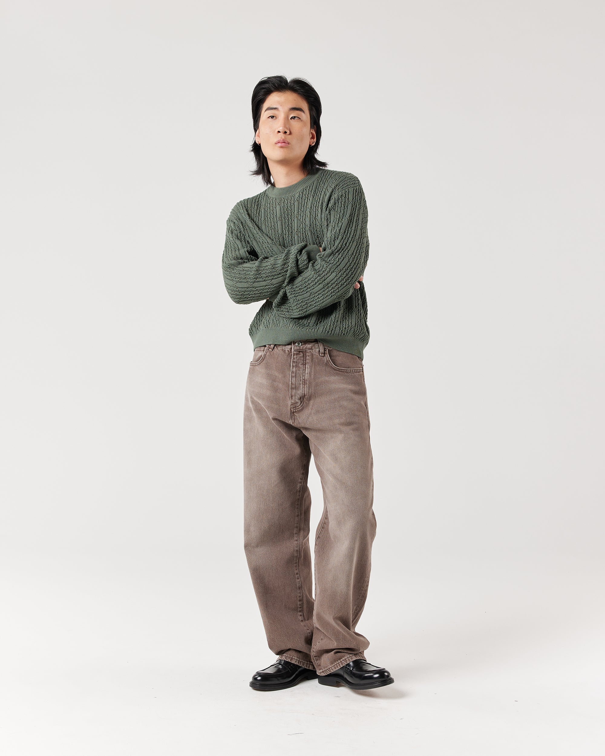 Tahoe Sierra Nevada Crewneck (Sage Green)