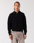Knit Polo Sweater - Black