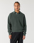 Knit Polo Sweater - Sage Green