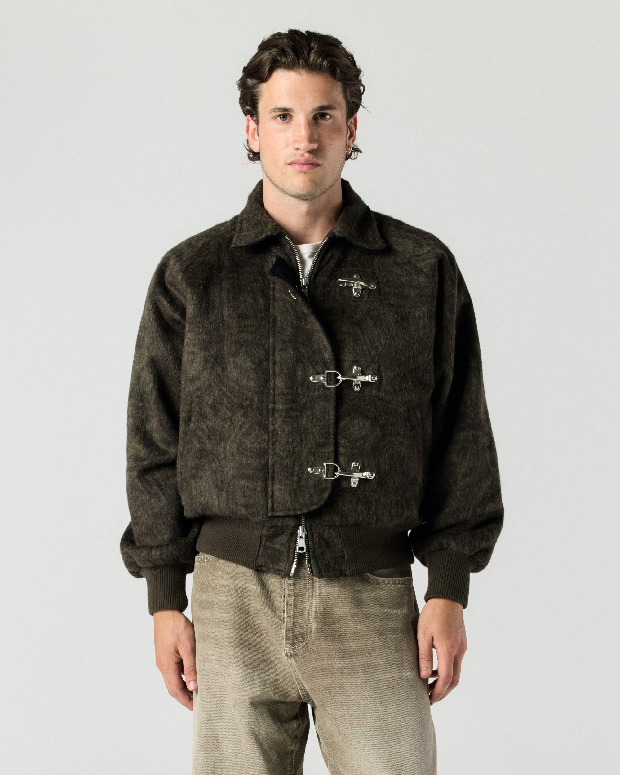 Fireman Clasp Jacket - Tortoise | RONNING, Everyday Uniform Fireman Clasp Jacket - Tortoise | RONNING, Everyday Uniform
