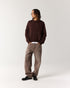 Merino Crew Knit - Mocha Brown