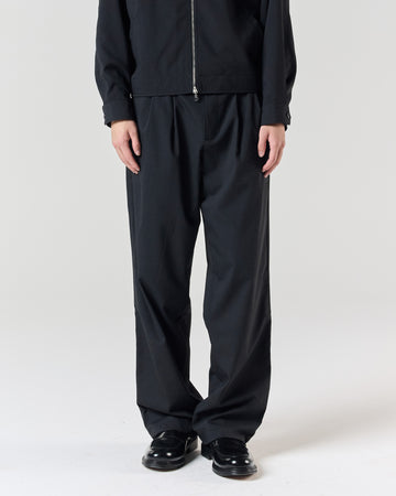Pleated Pant - Black