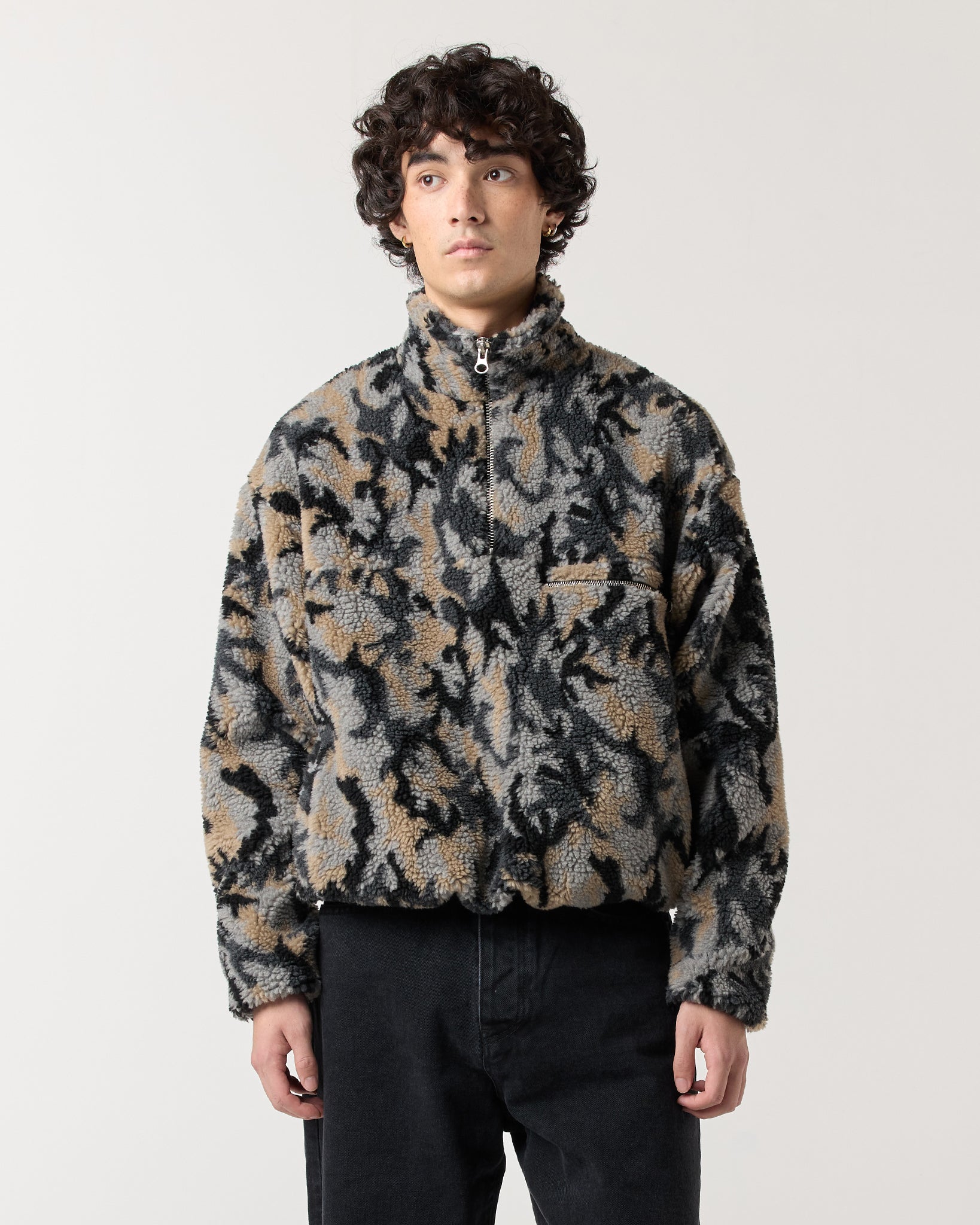 Seclusion Fleece - Stone Camo | RONNING, Everyday Uniform