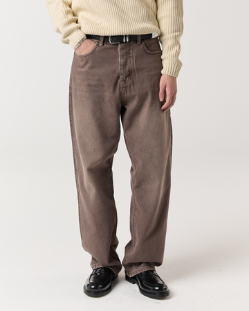 Classic Jeans - Washed Brown