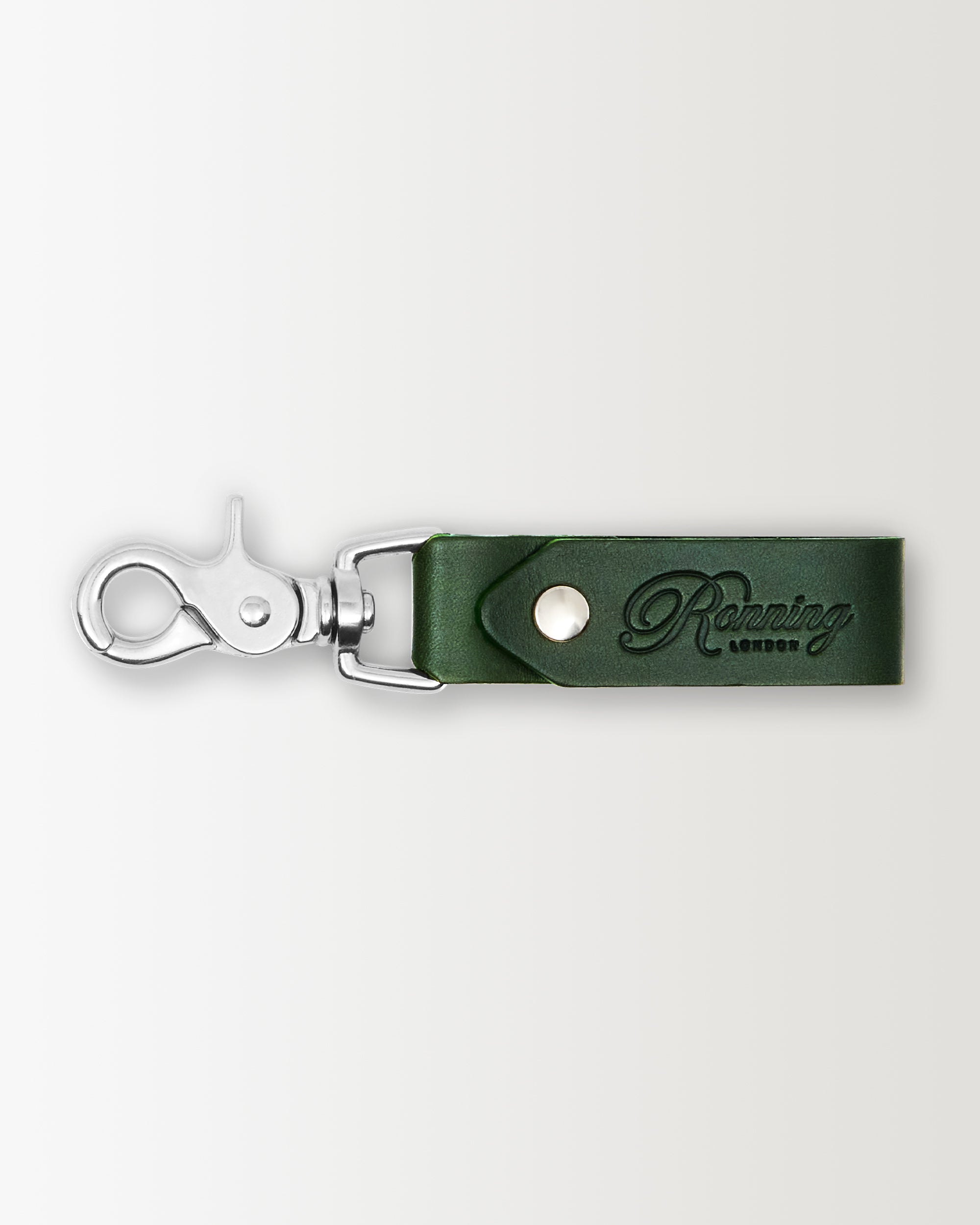 Leather Keyring - Sage Green | RONNING, Everyday Uniform