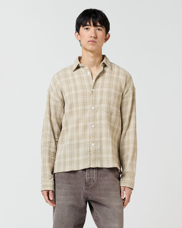 Everyday Shirt - Sand Check