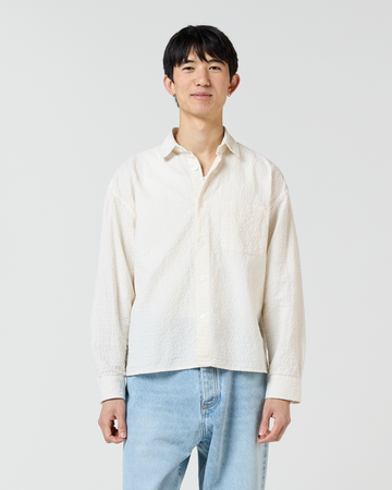 Everyday Shirt - Textured Stone