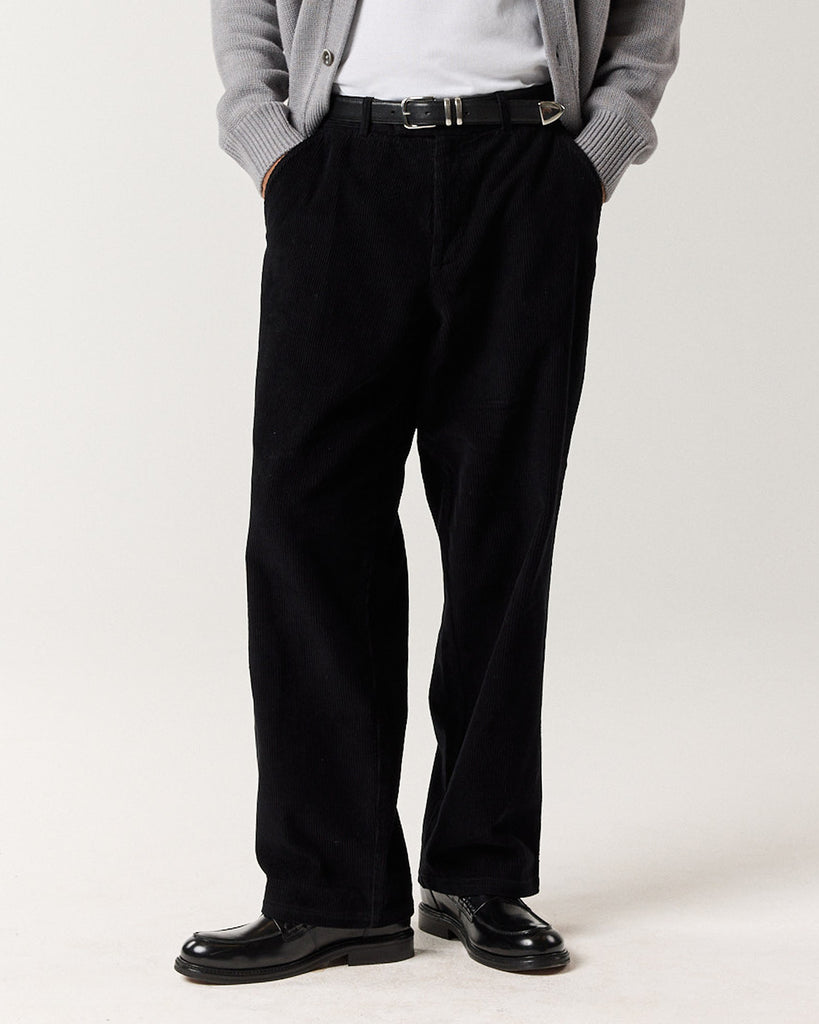 Pleated City Pant - Stone | Relaxed Leg Trousers – RONNING