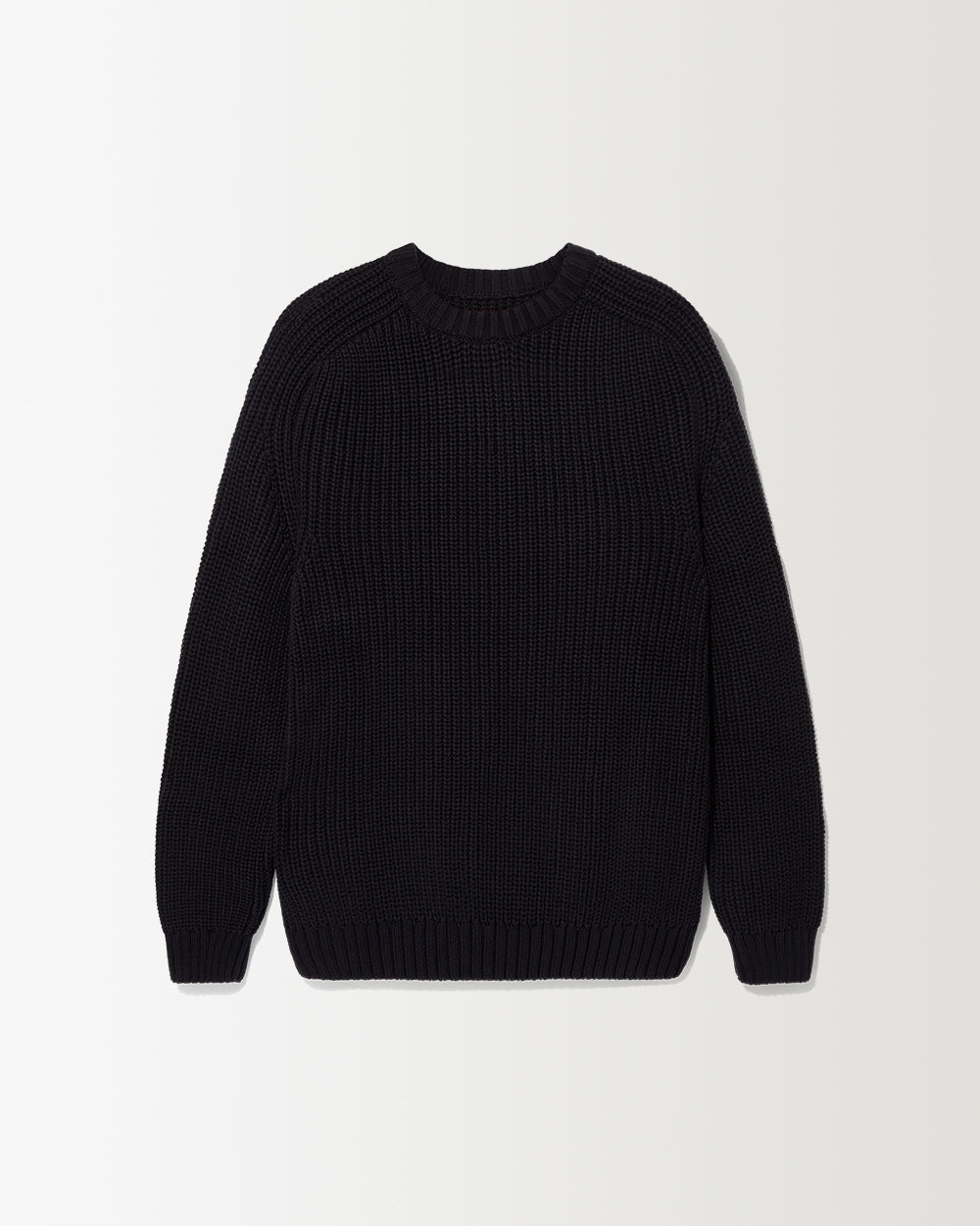Everyday Fisherman Sweater - Black