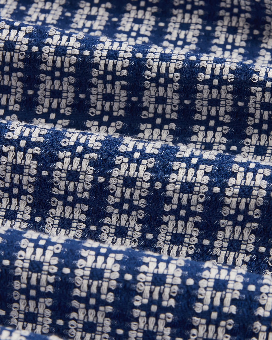 Geometric Shirt - Blue | RONNING, Everyday Uniform