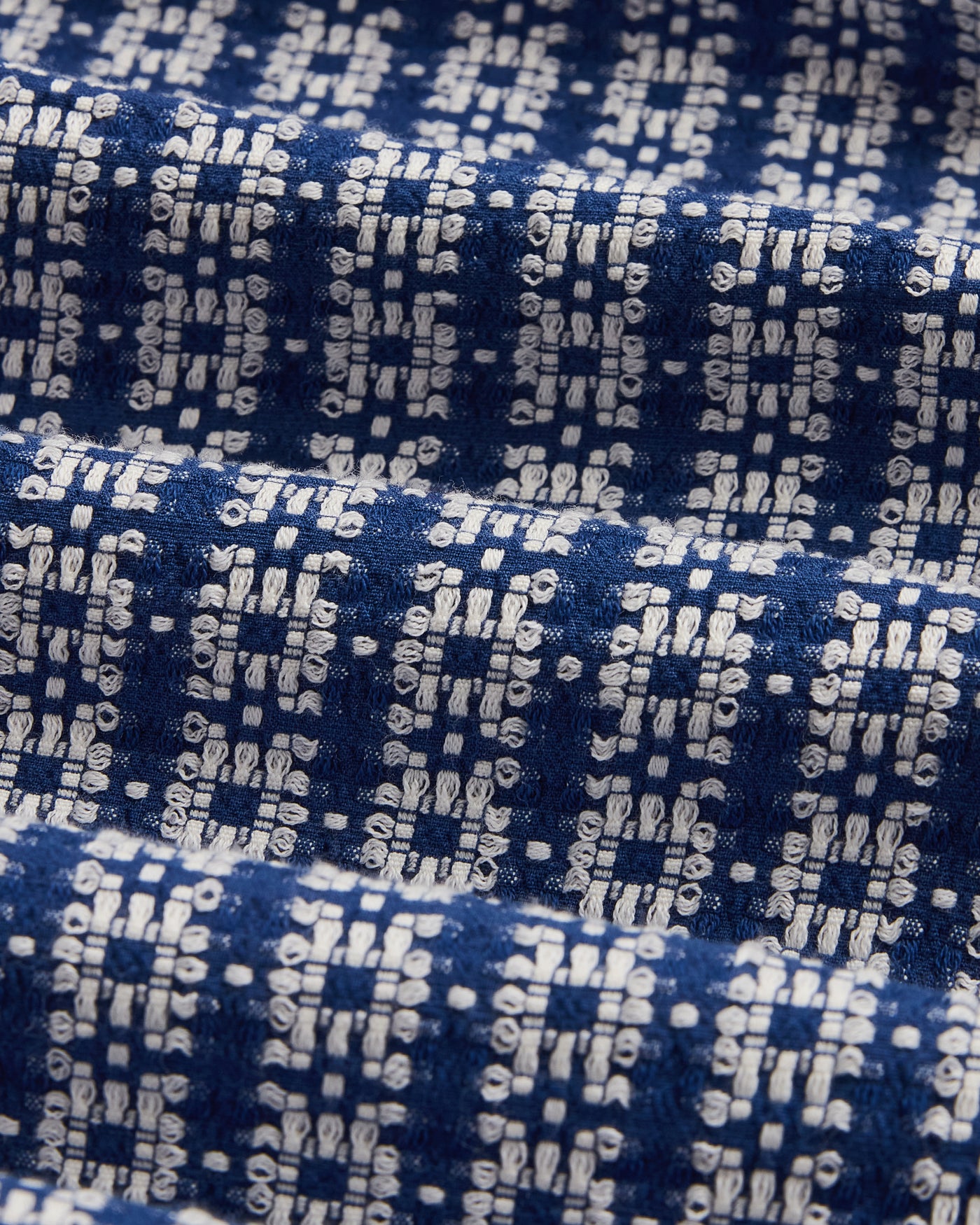 Geometric Shirt - Blue