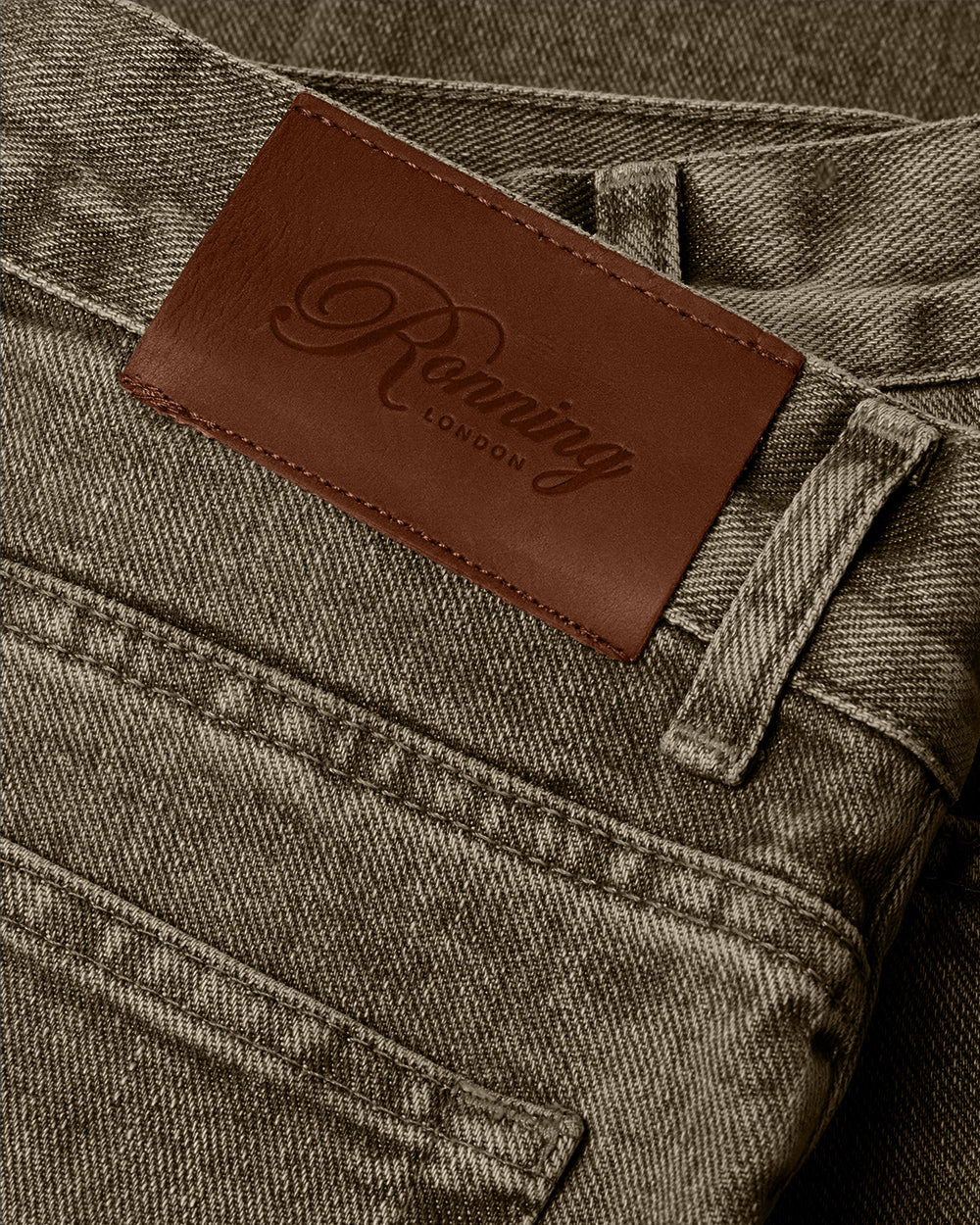 Classic Jeans - Washed Moss