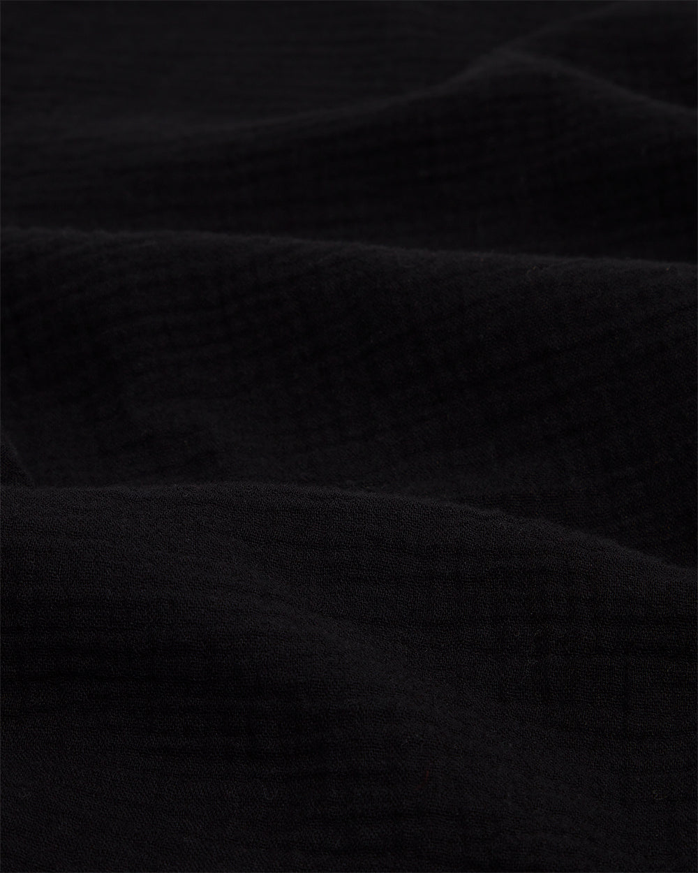Long Sleeve Crinkle Shirt - Black | RONNING, Everyday Uniform