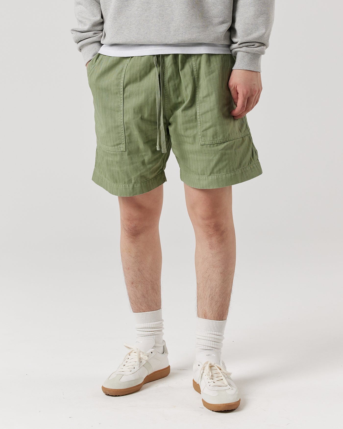 Shoes Shorts For Older Men Chino Shorts Vans Authentic On Feet