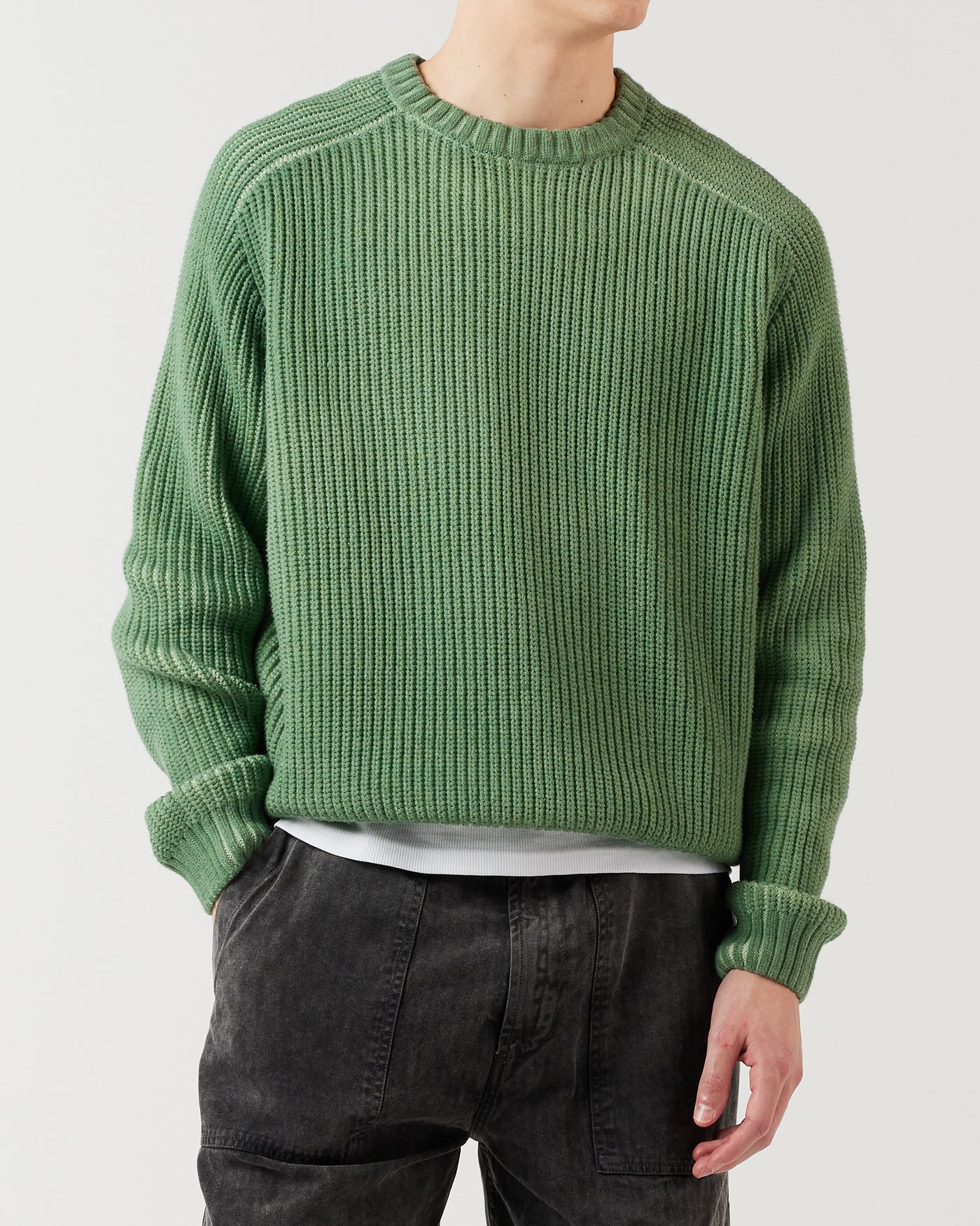 Everyday Fisherman Sweater - Olive
