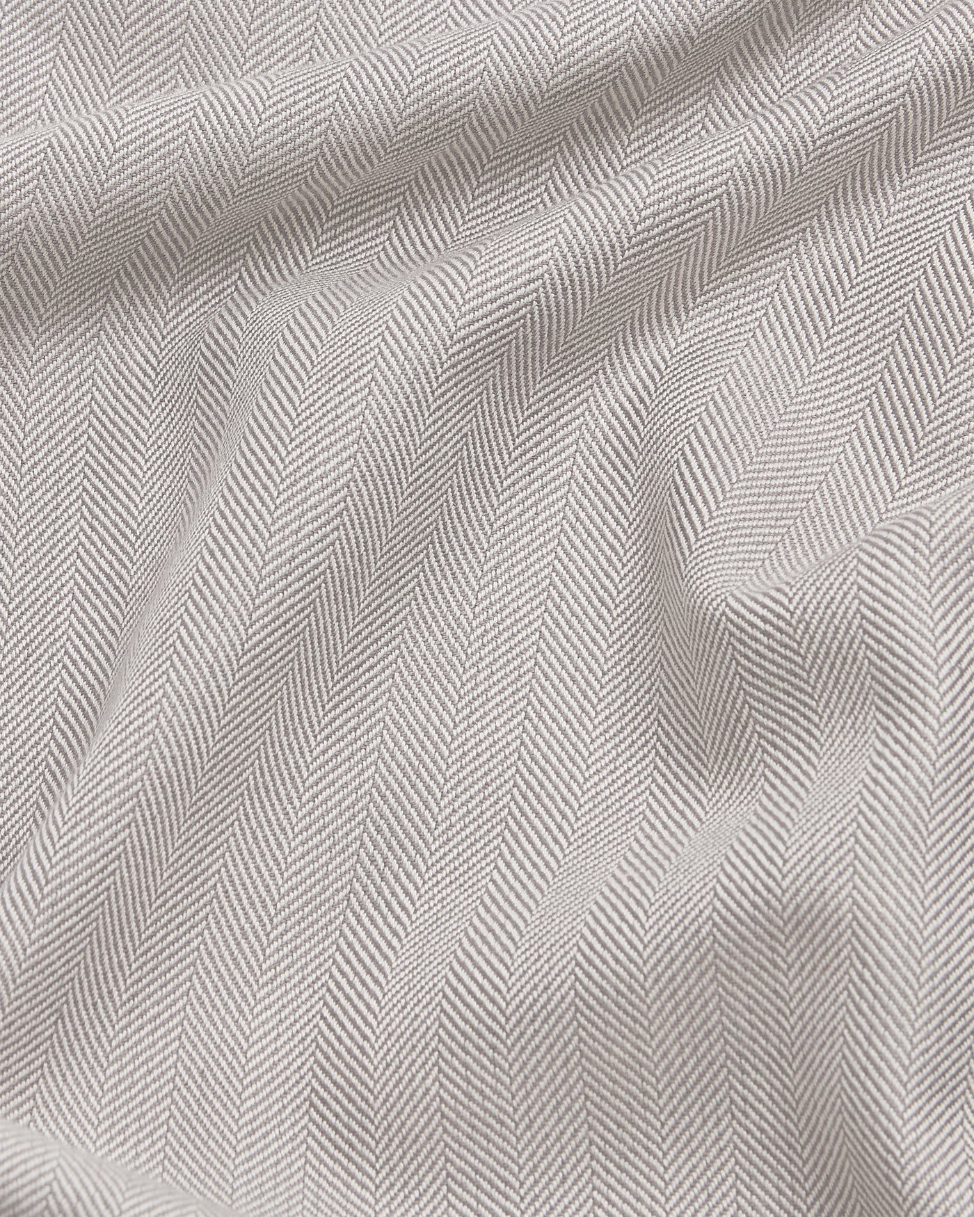 Pleated Pant - Grey Herringbone