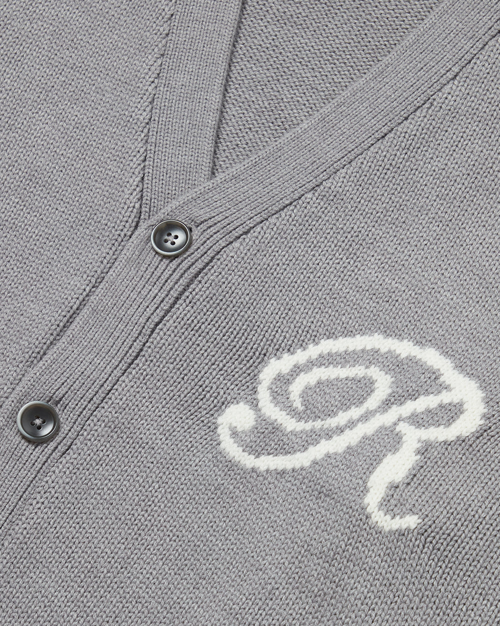 RWB Armband Cardigan - Light Grey