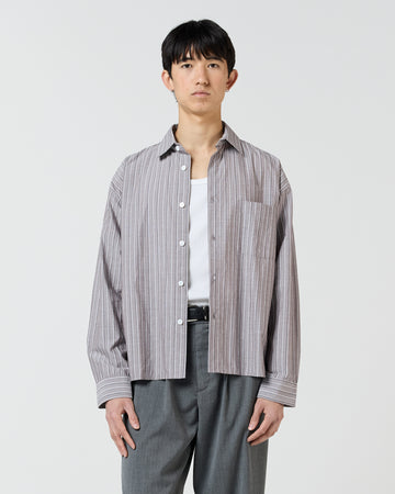 Everyday Shirt - Mauve Stripe