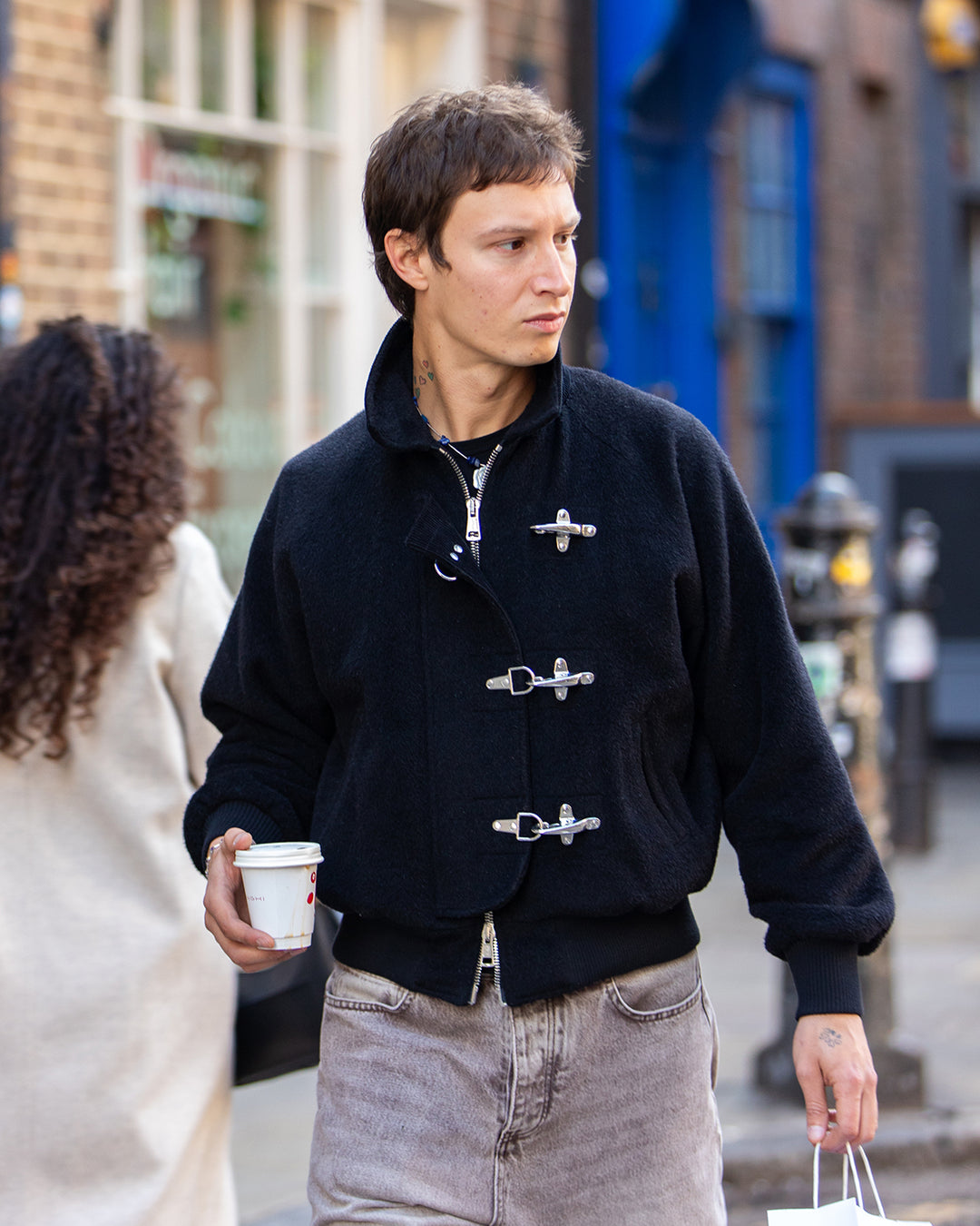 Fireman Clasp Jacket - Black | RONNING, Everyday Uniform
