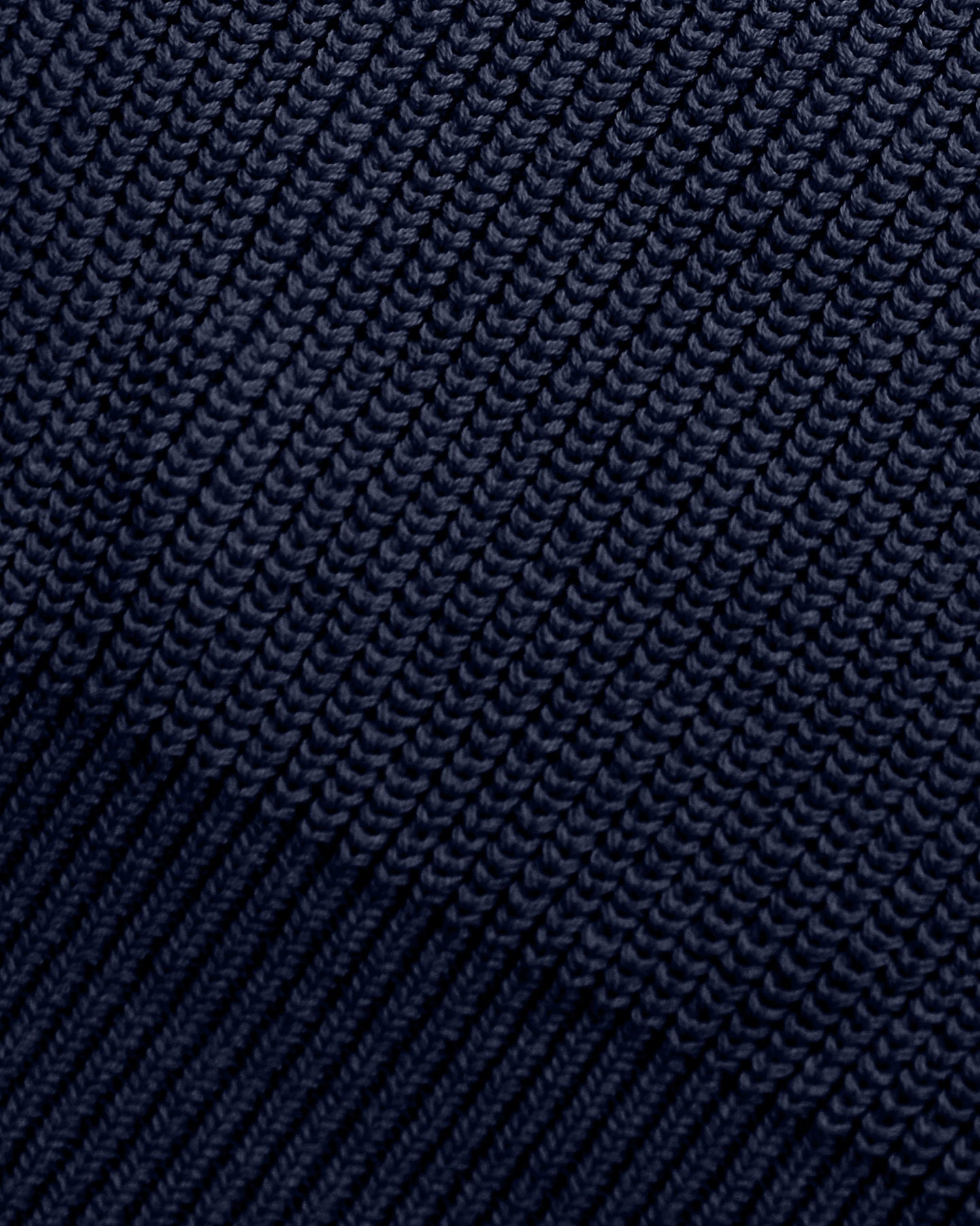 Knit Polo Sweater - Navy | RONNING, Everyday Uniform