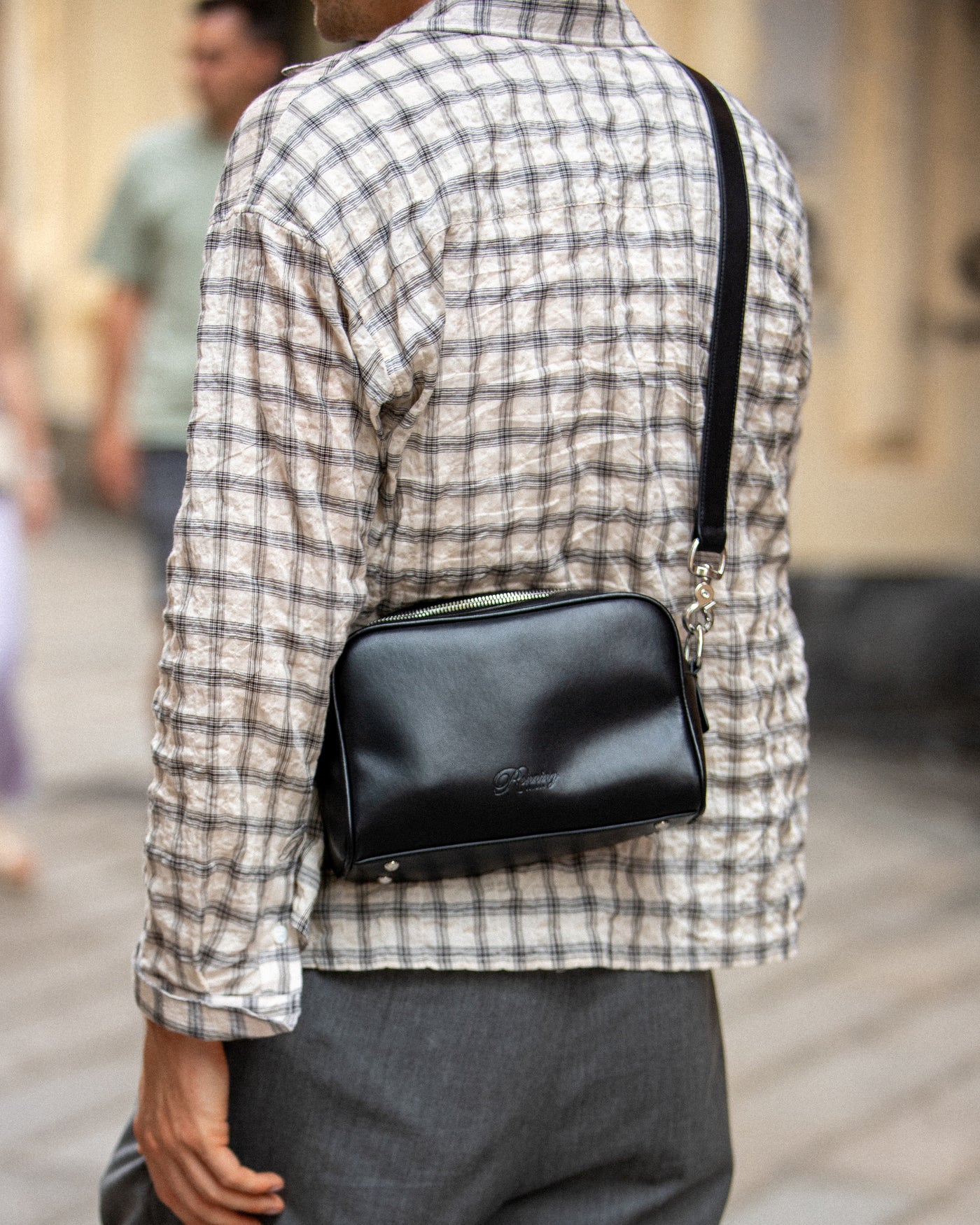 Mini Bag - Black Leather | RONNING, Everyday Uniform