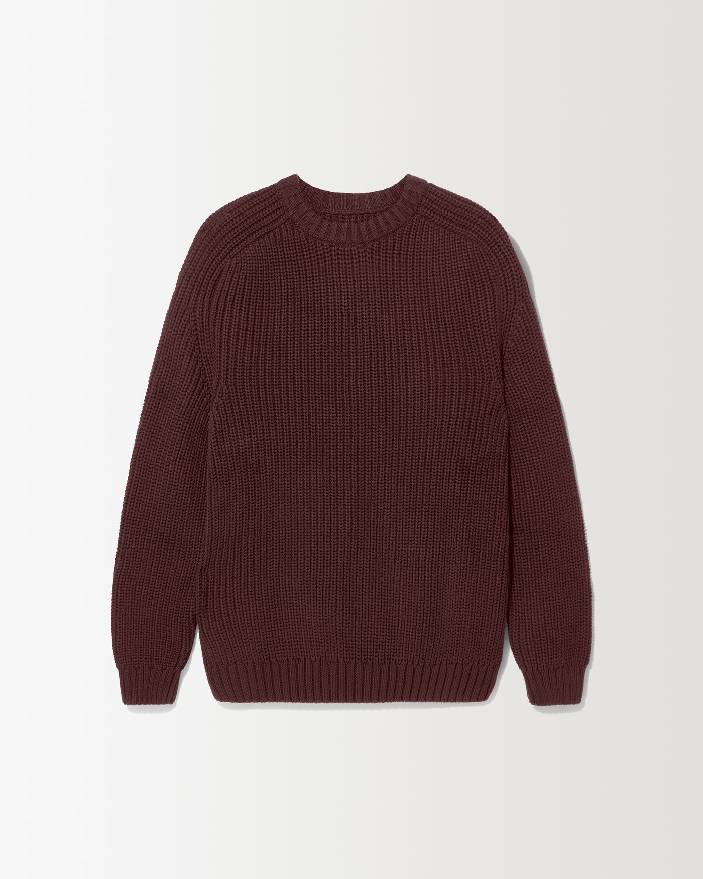 Everyday Fisherman Sweater - Mocha Brown