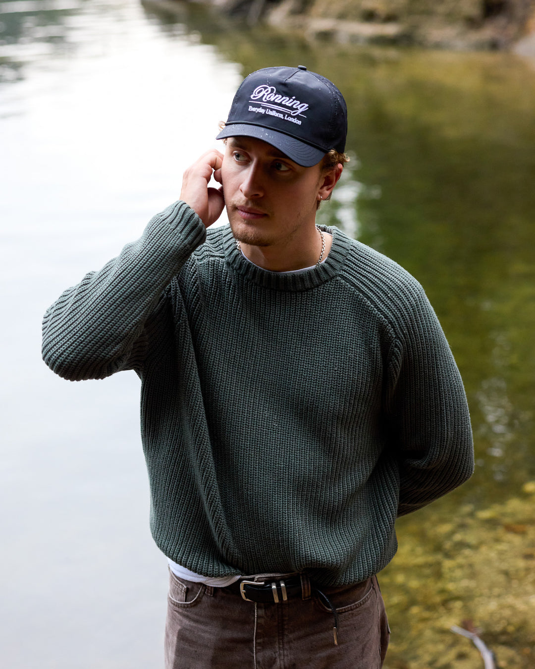 h*.様 Ronning London Cap Uniform Cap - Black | RONNING, Everyday Uniform