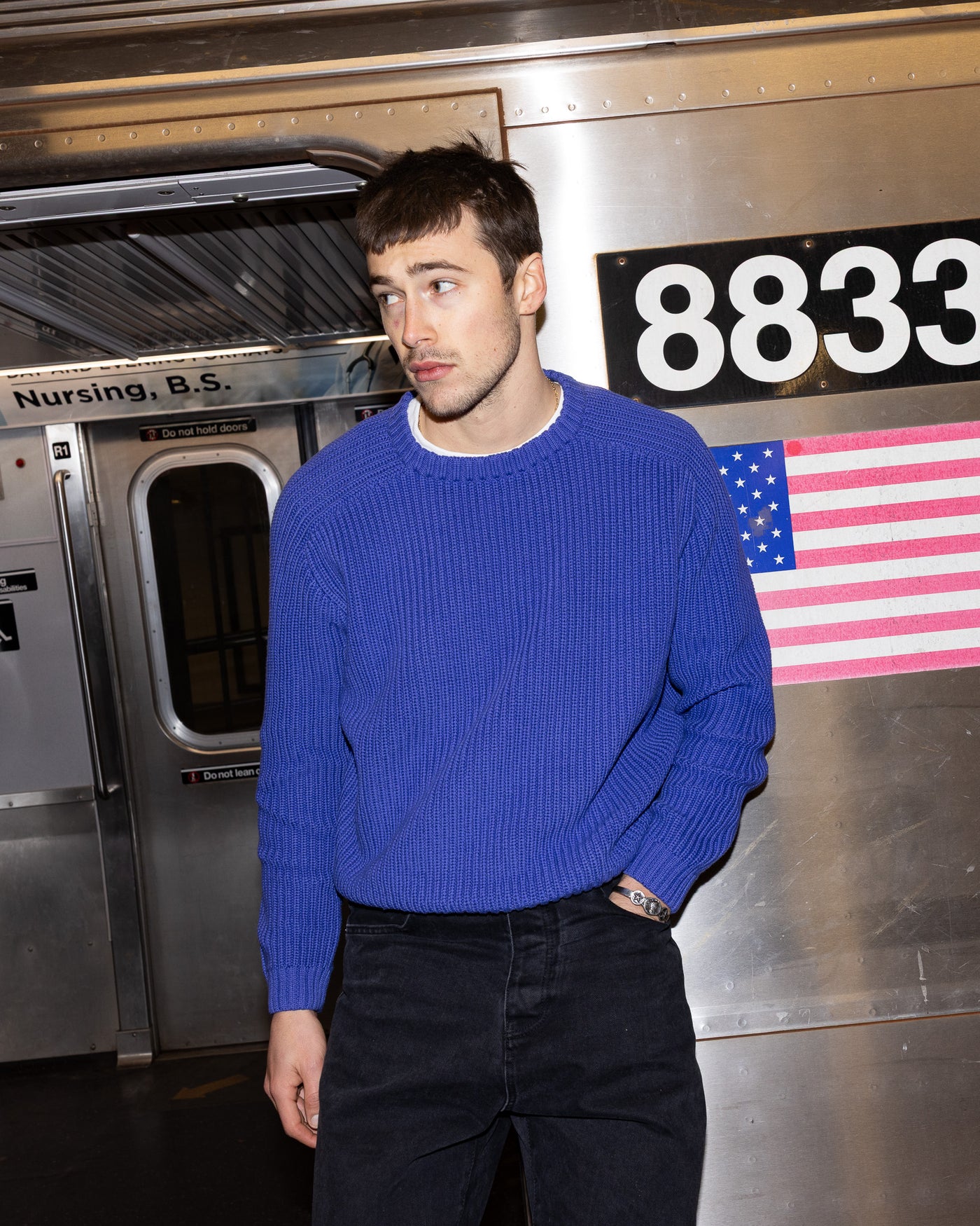 Everyday Fisherman Sweater - Periwinkle | RONNING, Everyday Uniform