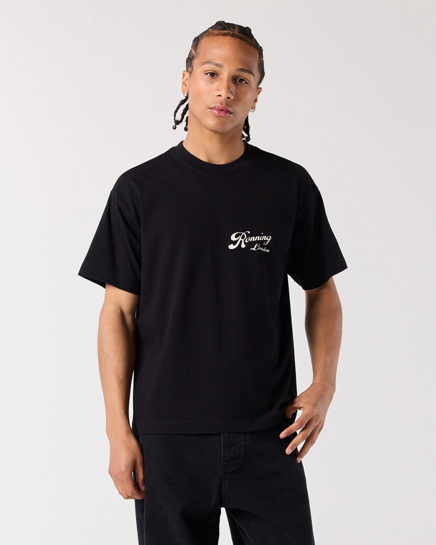 Records Tee - Black