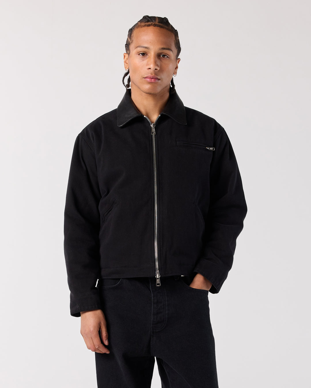 ジャケット・アウター TENDERLOIN ZIP UP WORK JKT U BLACK M RONNINGAPRIL251469_1080x.jpg?v