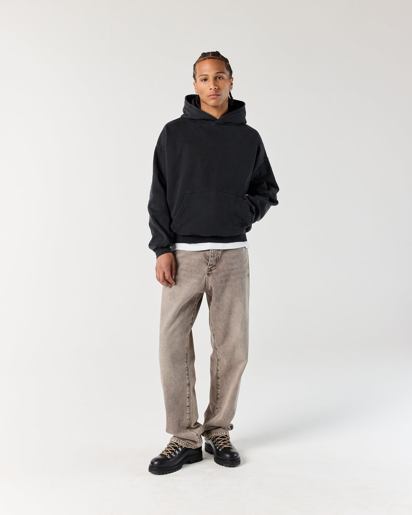 Everyday Hoodie - Washed Black