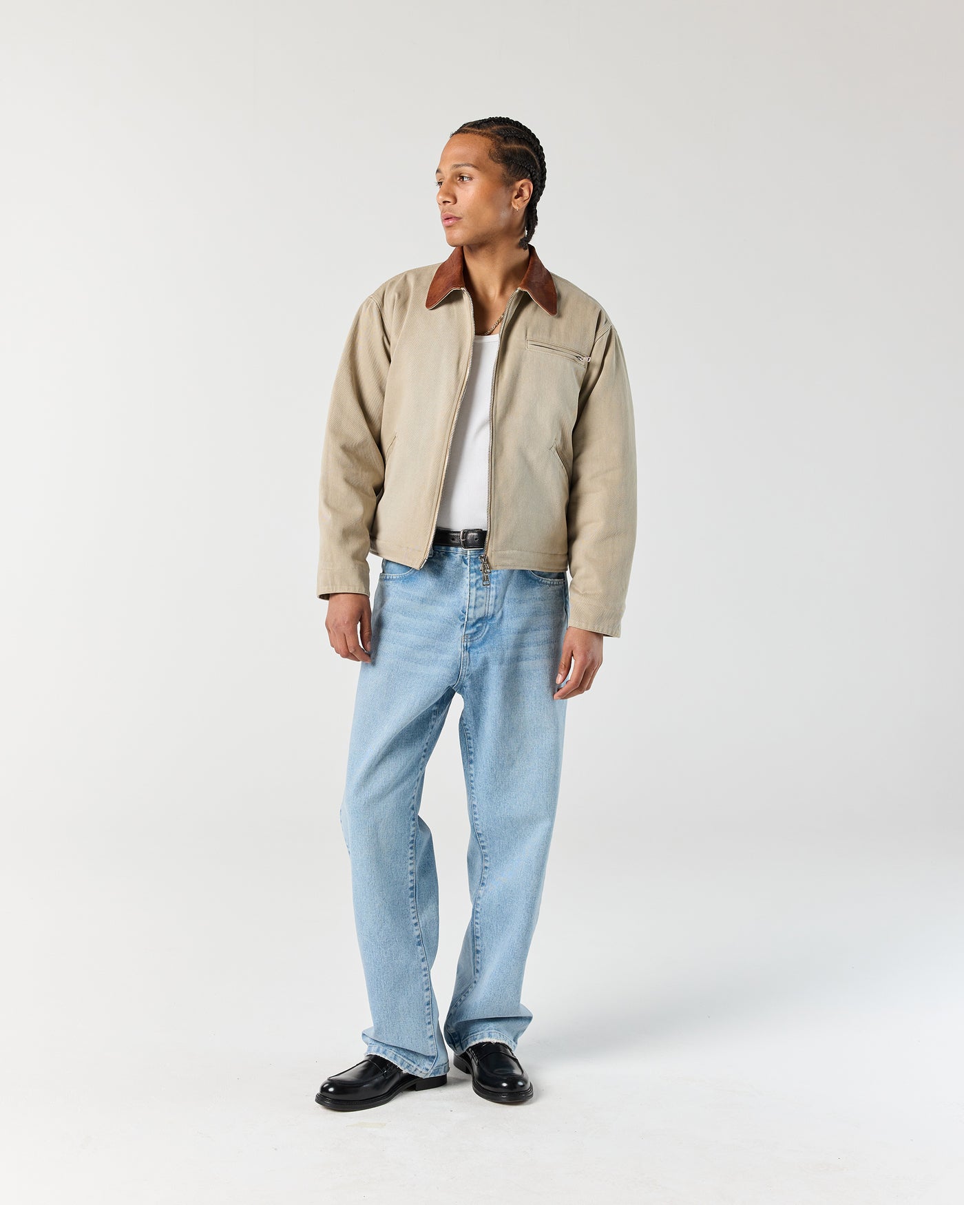 Work Jacket - Washed Sand