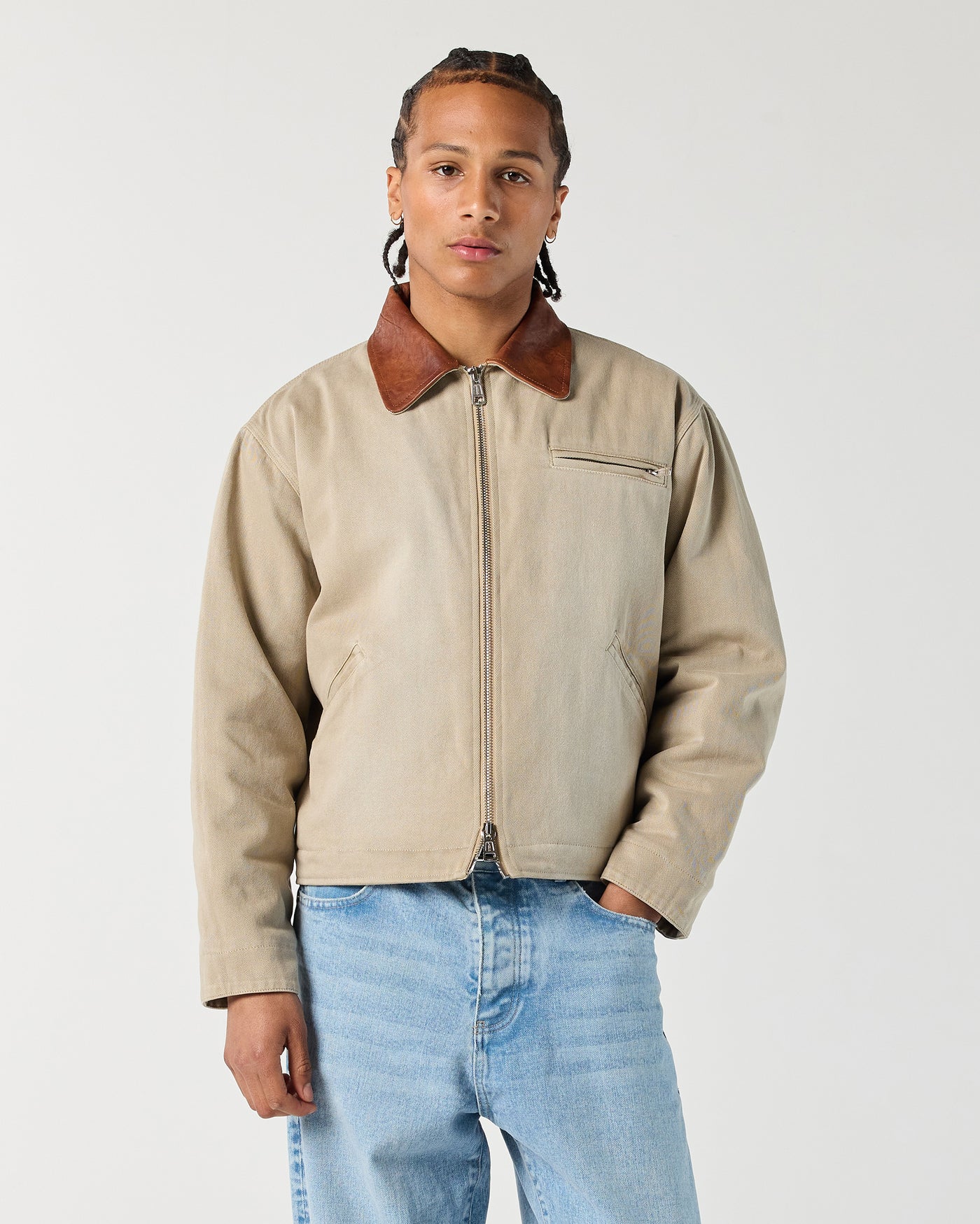 Work Jacket - Washed Sand