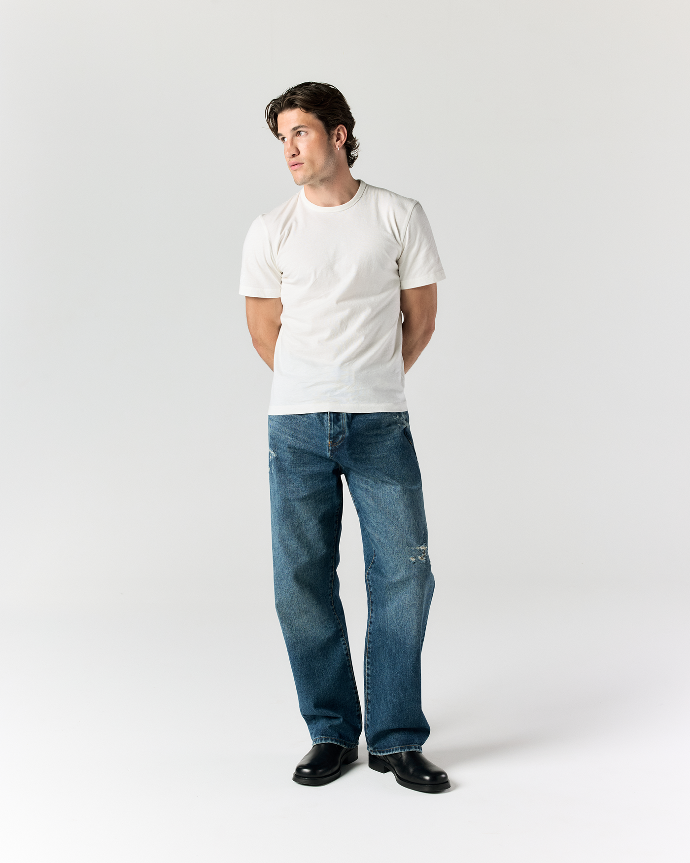 Everyday Slub Tee - Oat White