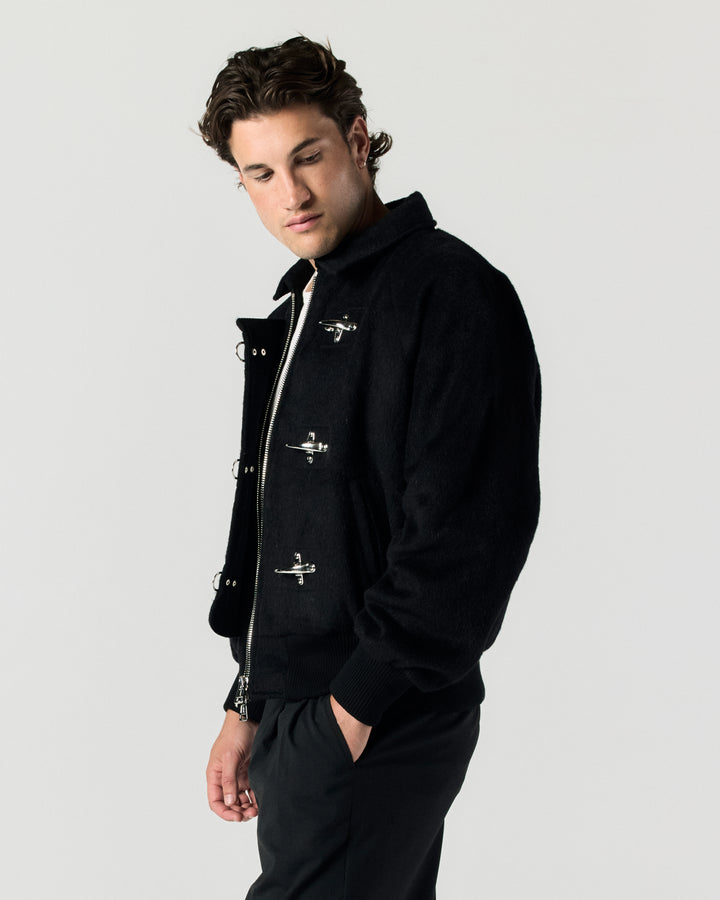 Fireman Clasp Jacket - Black | RONNING, Everyday Uniform