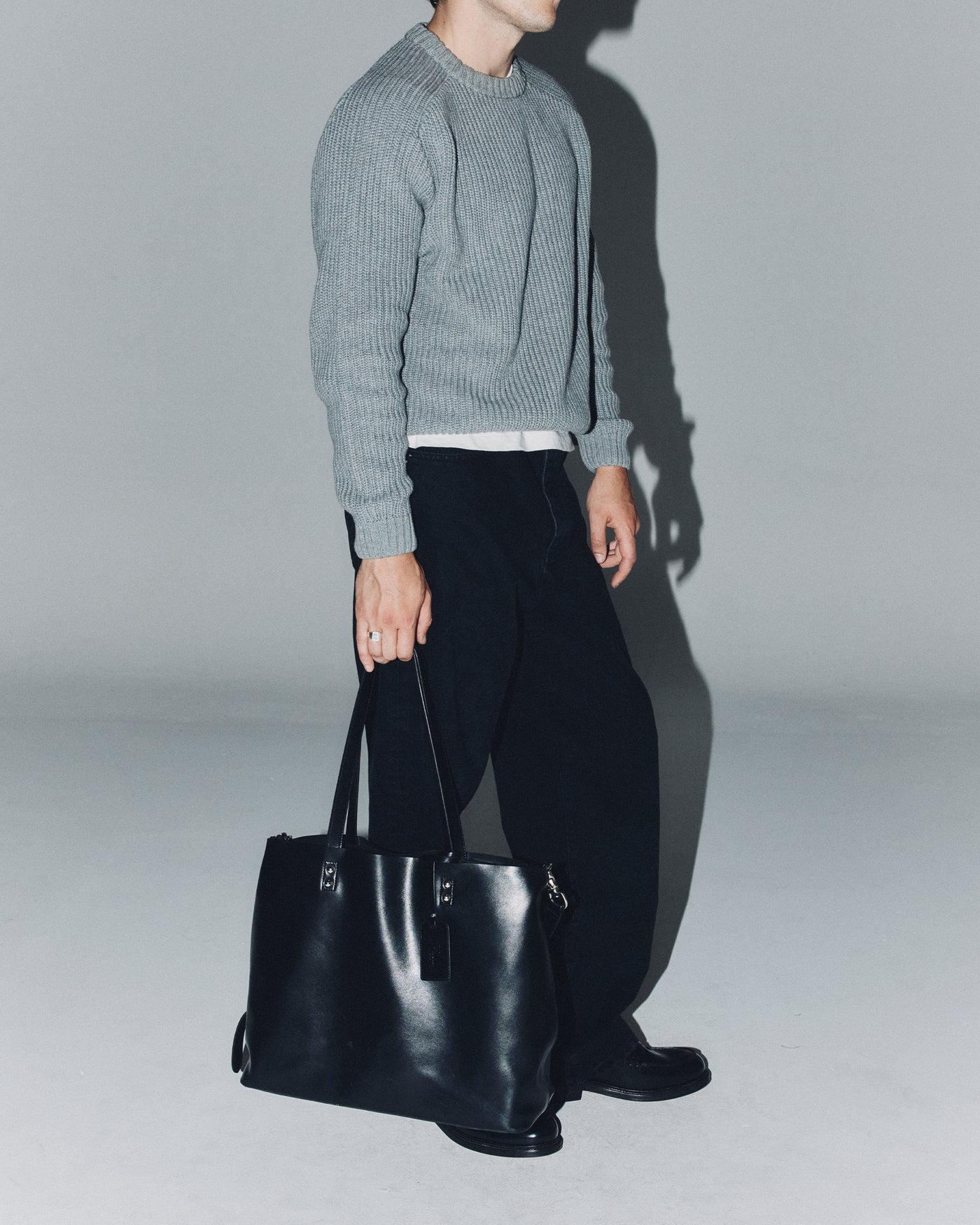 Everyday Leather Bag - Black