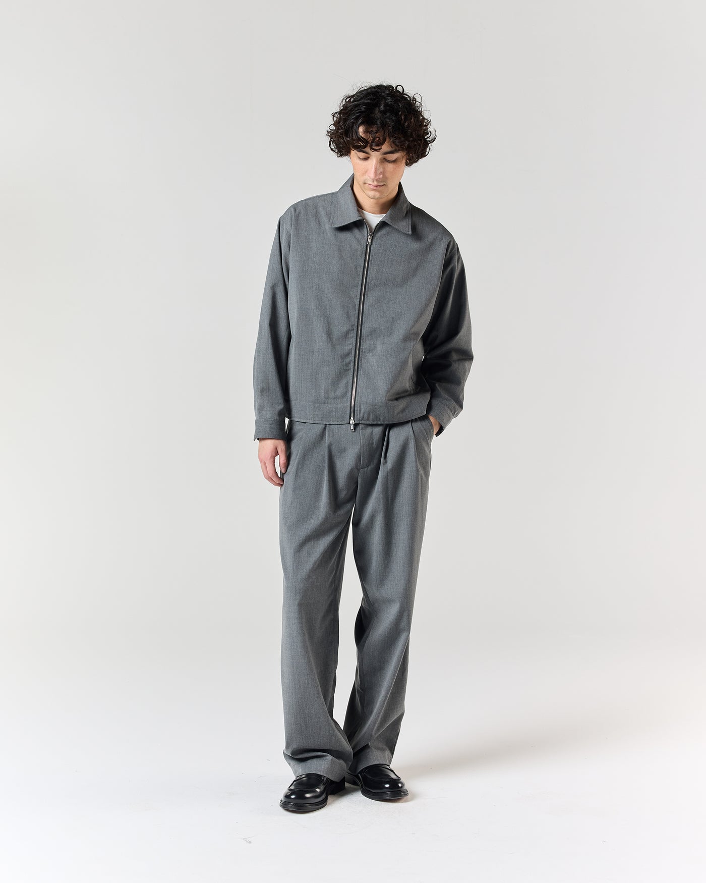 Pleated Pant - Charcoal Grey | RONNING, Everyday Uniform