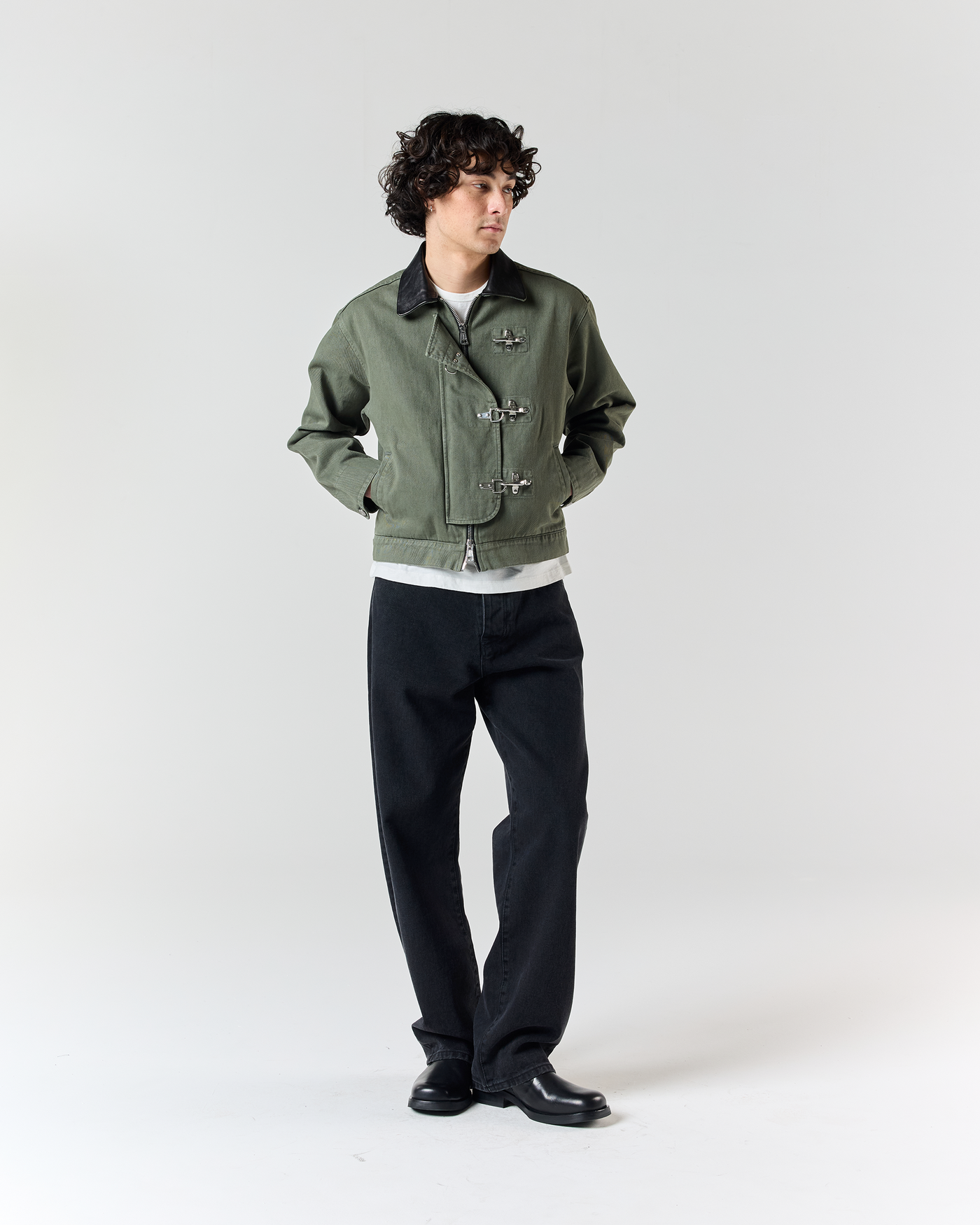 Utility Fireman Jacket - Olive Green | RONNING, Everyday Uniform Utility Fireman Jacket - Olive Green | RONNING, Everyday Uniform