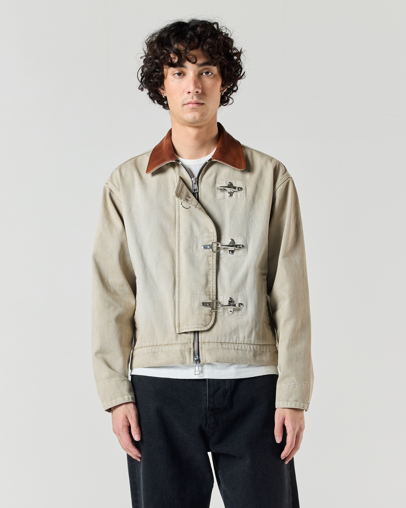 【新品未使用】 Fireman Utility Bomber Jacket Utility Fireman Jacket - Olive Green | RONNING, Everyday Uniform
