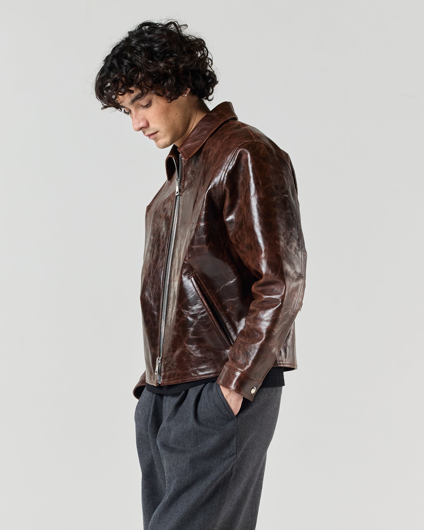 Leather Jacket - Cognac Brown | RONNING, Everyday Uniform