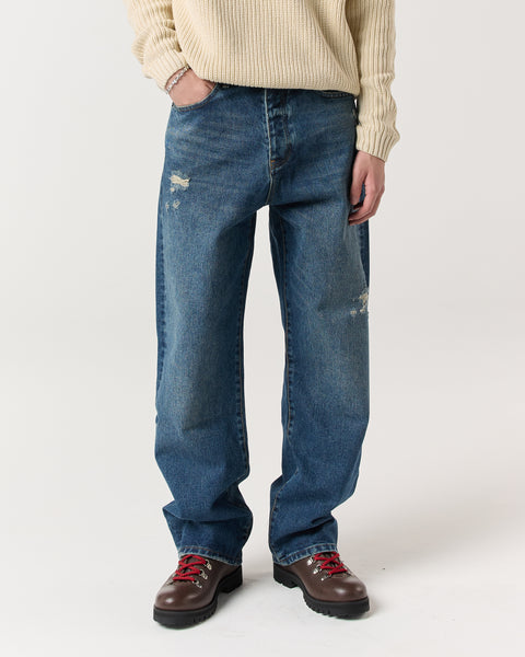 デニム・ジーパン RONRON WIDE DENIM PANTS MEDIUM BLUE RR24APT3538MB MUSINSA | RONRON WIDE DENIM PANTS MEDIUM BLUE