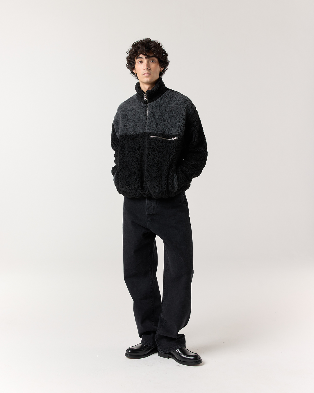 トップス RONNING SECLUSION FLEECE SHADOW BLACK Seclusion Fleece - Shadow Black | RONNING, Everyday Uniform