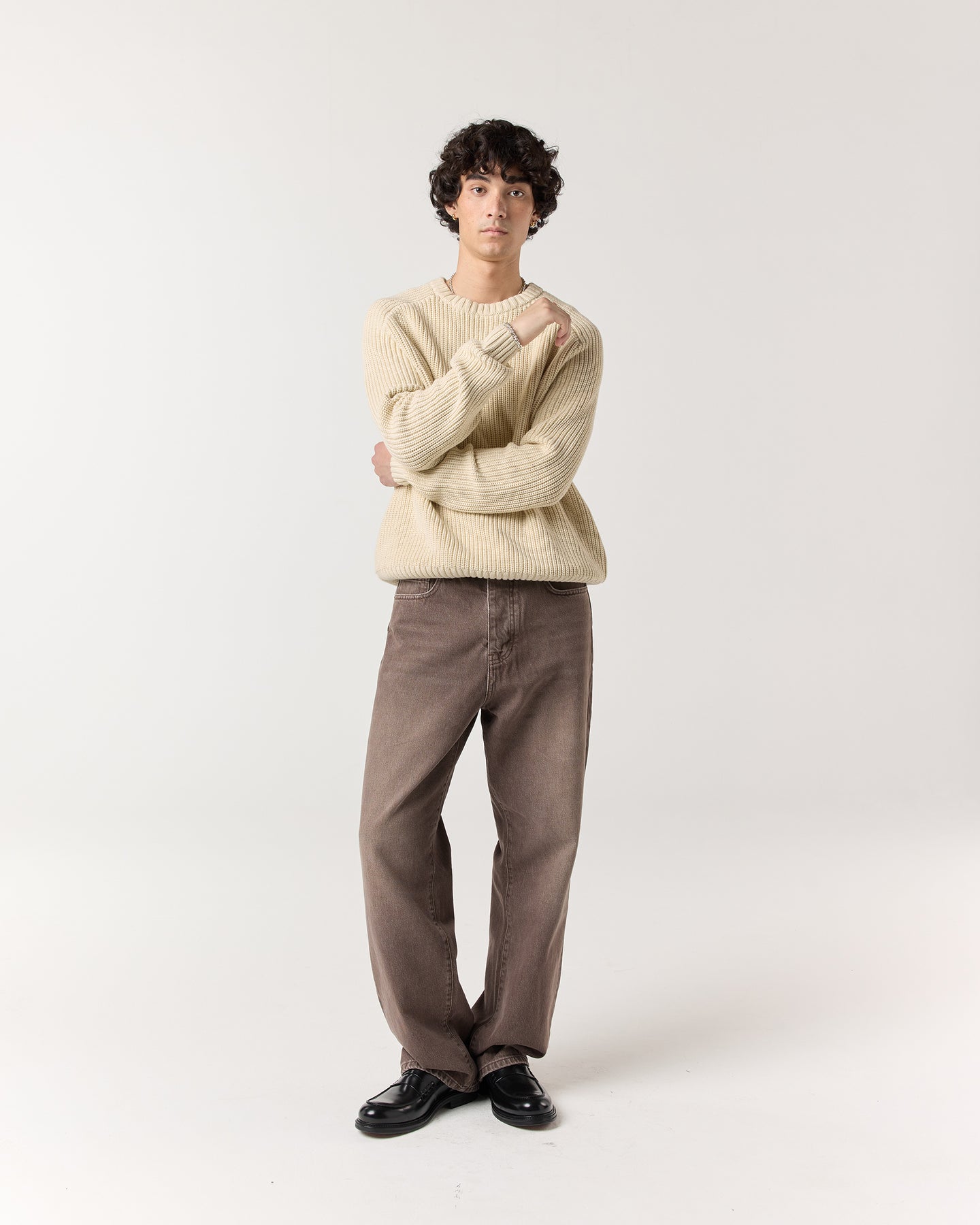 Everyday Fisherman Sweater - Stone – RONNING