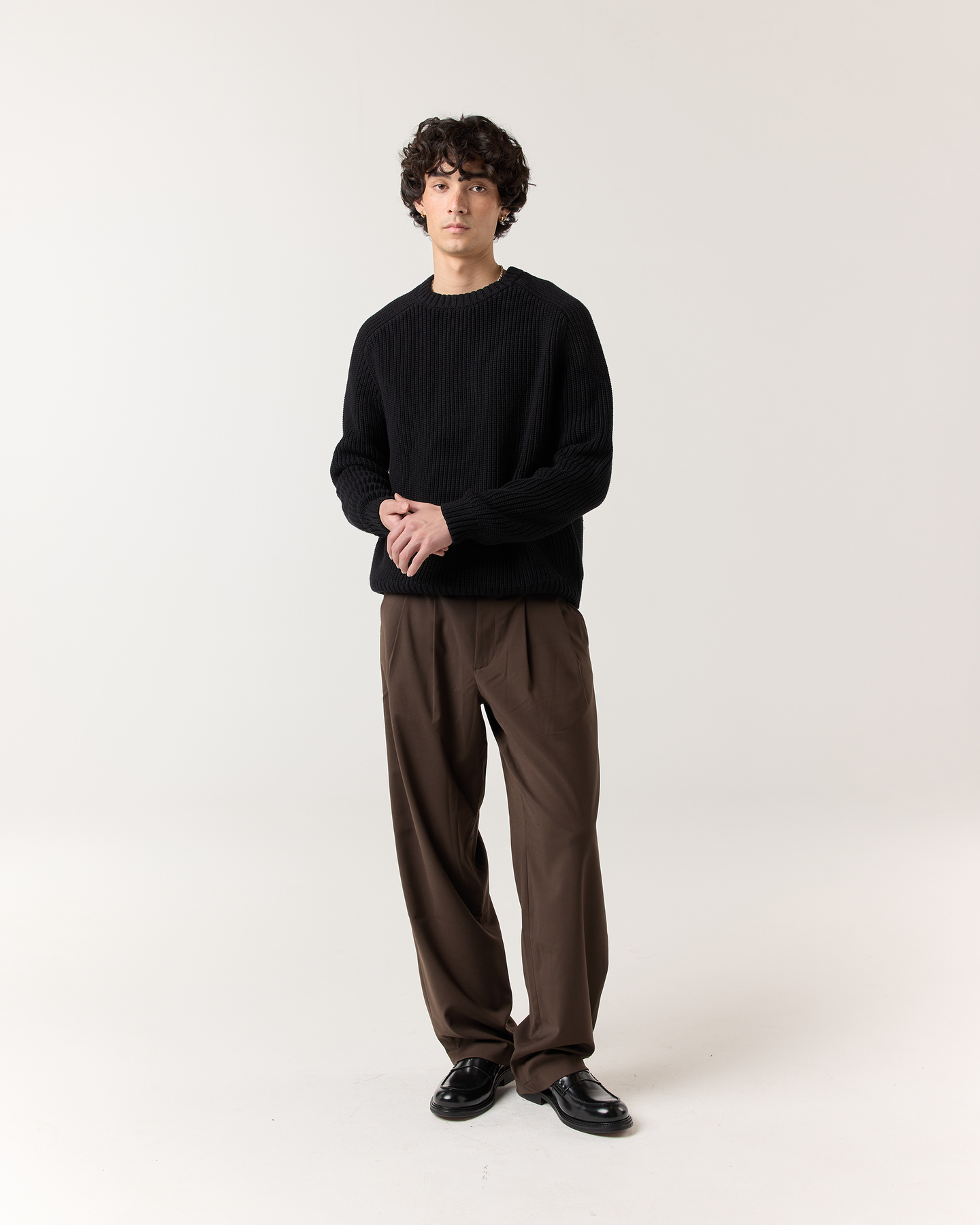 Everyday Fisherman Sweater - Black | RONNING, Everyday Uniform