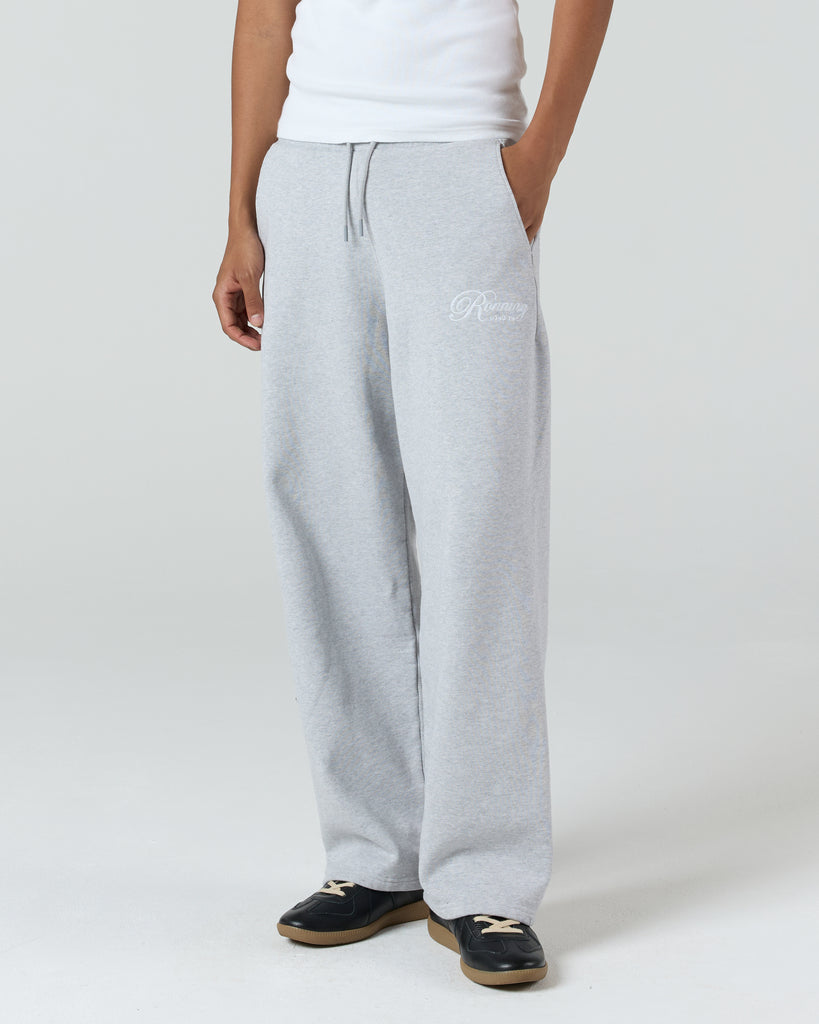 Script Sweatpant - Heather Grey | RONNING, Everyday Uniform