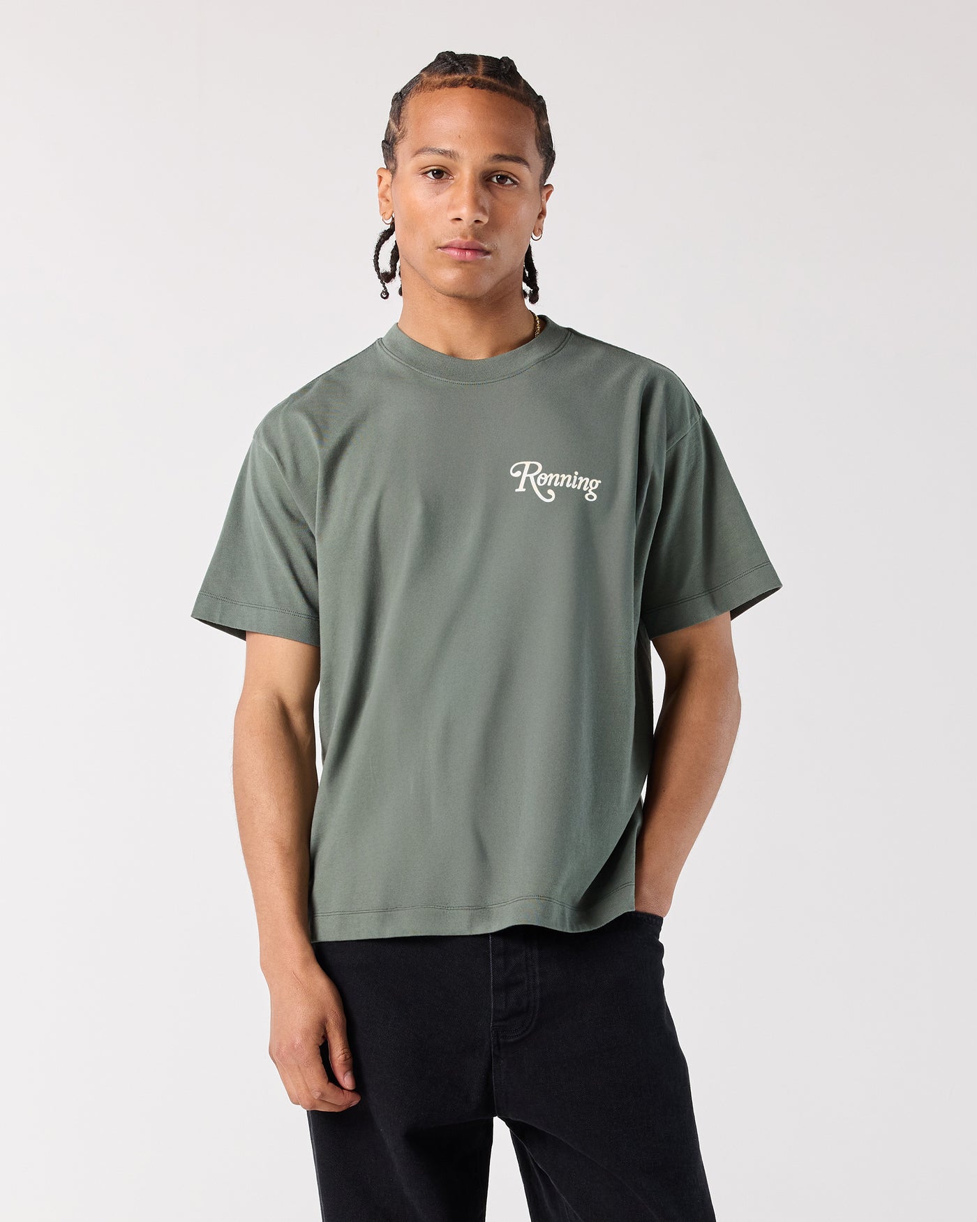 Star Tee - Sage Green
