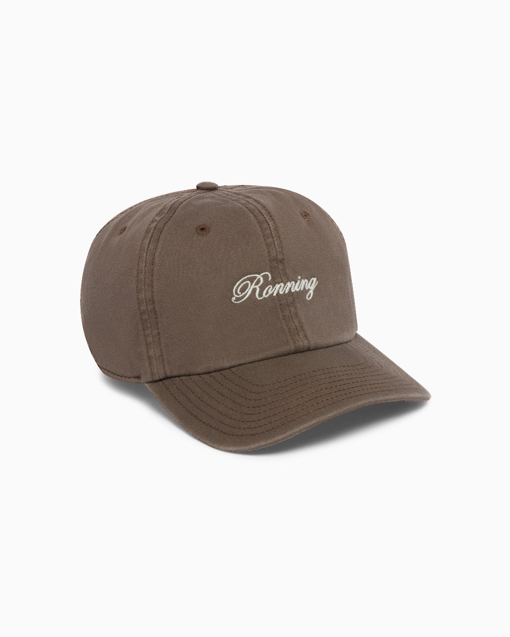 Script Logo Cap - Walnut