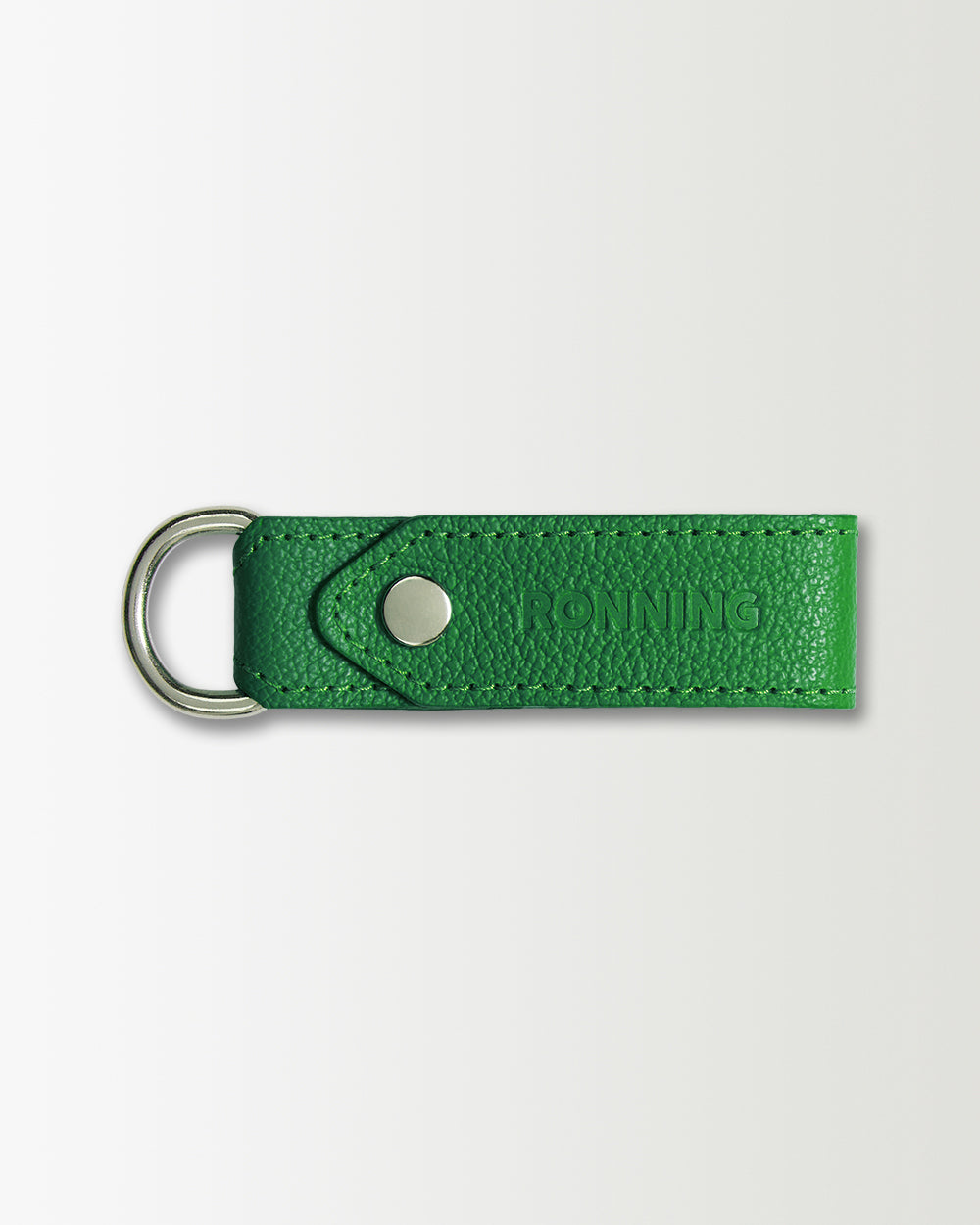 Everyday Leather Keyring - Forest