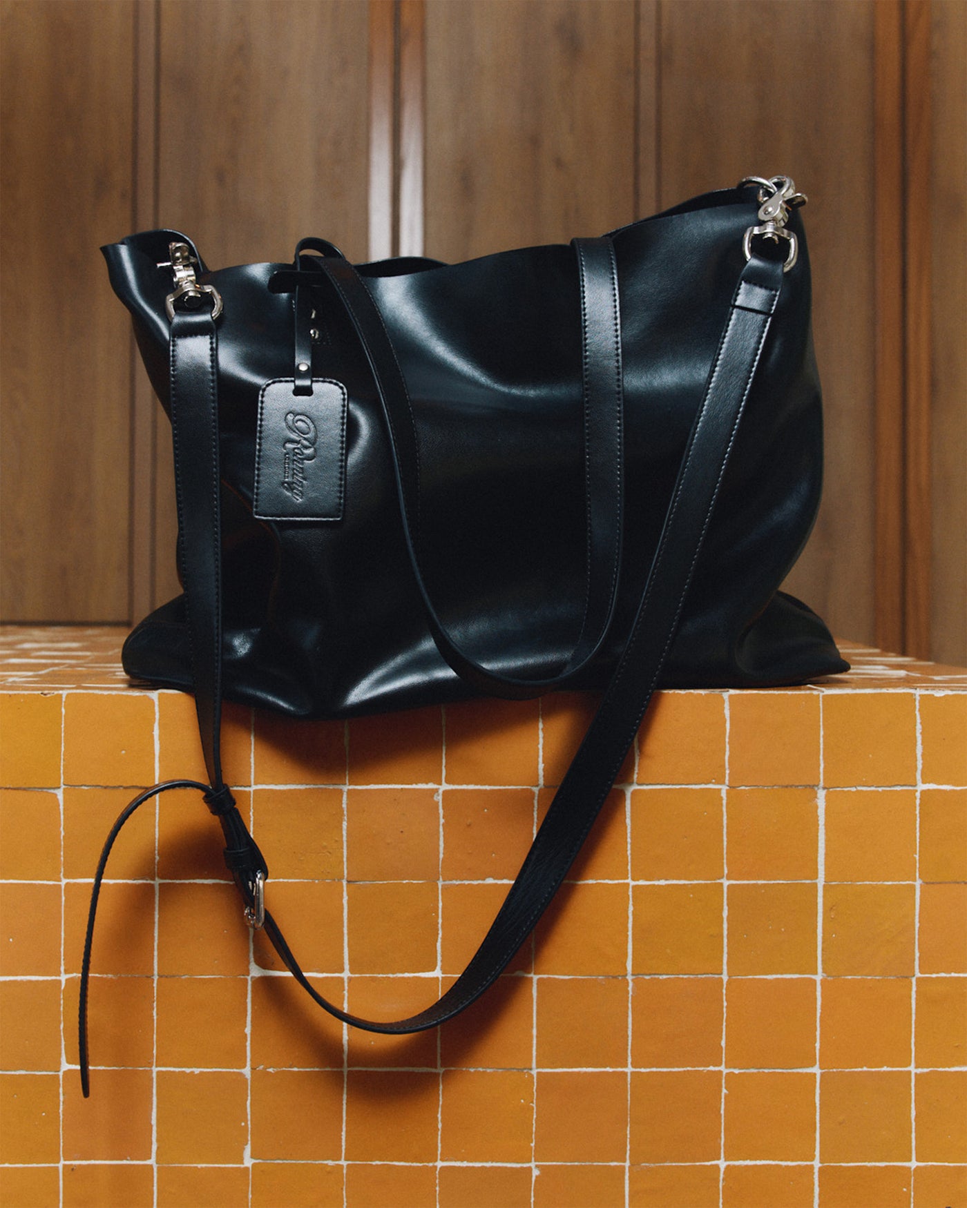 Everyday Leather Bag - Black | RONNING, Everyday Uniform